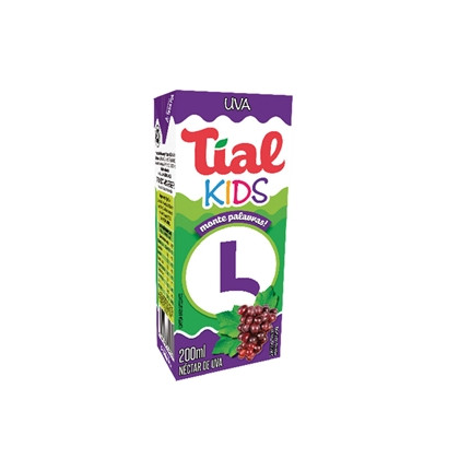 SUCO LIQ. TIAL KIDS 200ML UVA