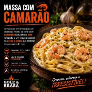 MASSA COM CAMARAO