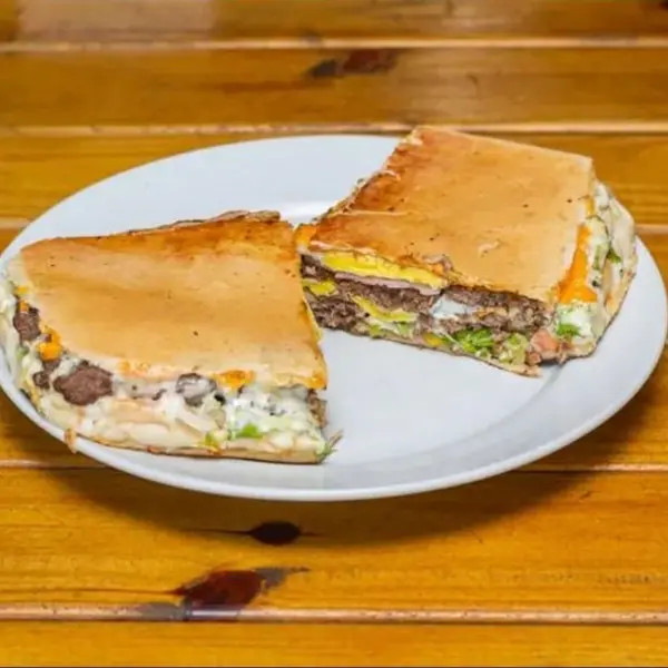 Xis-triplo carne (meio)