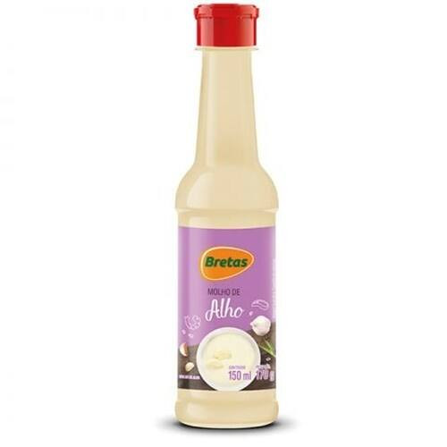 Molho de Alho Bretas 150ml