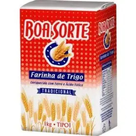 Farinha de Trigo T1 (Boa sorte) 1Kg