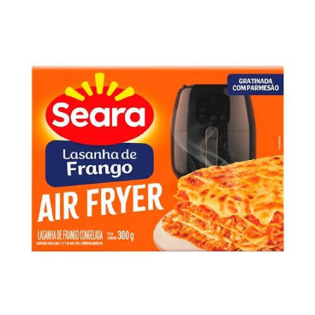 lasanha seara 300g air frye frango 