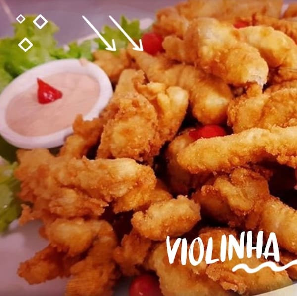 Porção de Violinhas