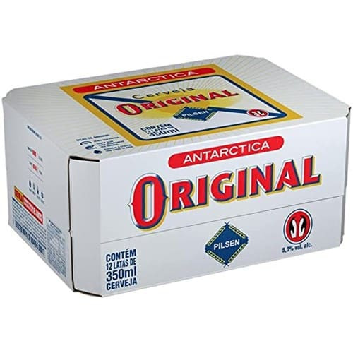 Cerveja Antarctica Original 12un.