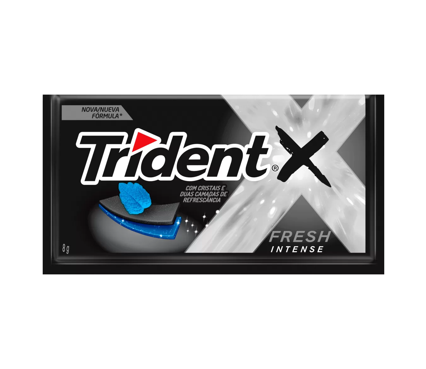Chiclete Trident Fresh Intense 8g