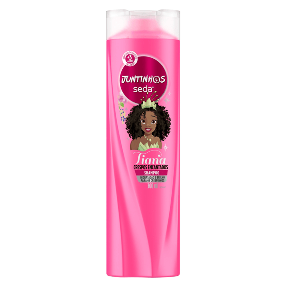 SHAMPOO SEDA JUNTINHOS TIANA CRESPOS ENCANTADO 300ML