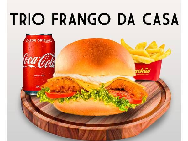Combo Frango da Casa - Frango Empanado + Fritas + Refri ou Suco
