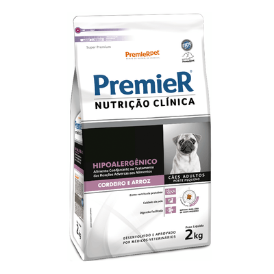 Premier Nutrição Clínica Hipoalergênico Cordeiro Porte Peq. 2kg 