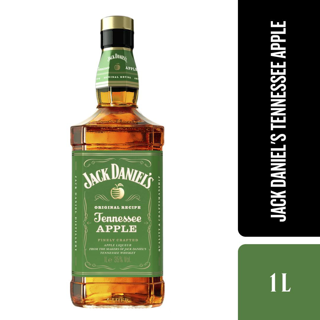 WHISKEY JACK DANIELS APPLE 1LT