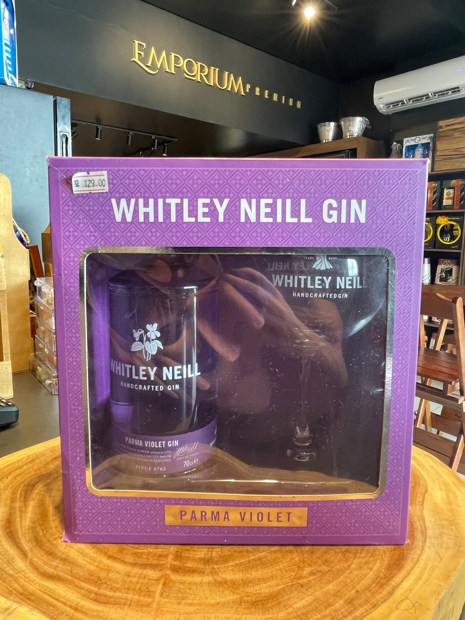 Whitley Neill Gin com Copo Parma Violet