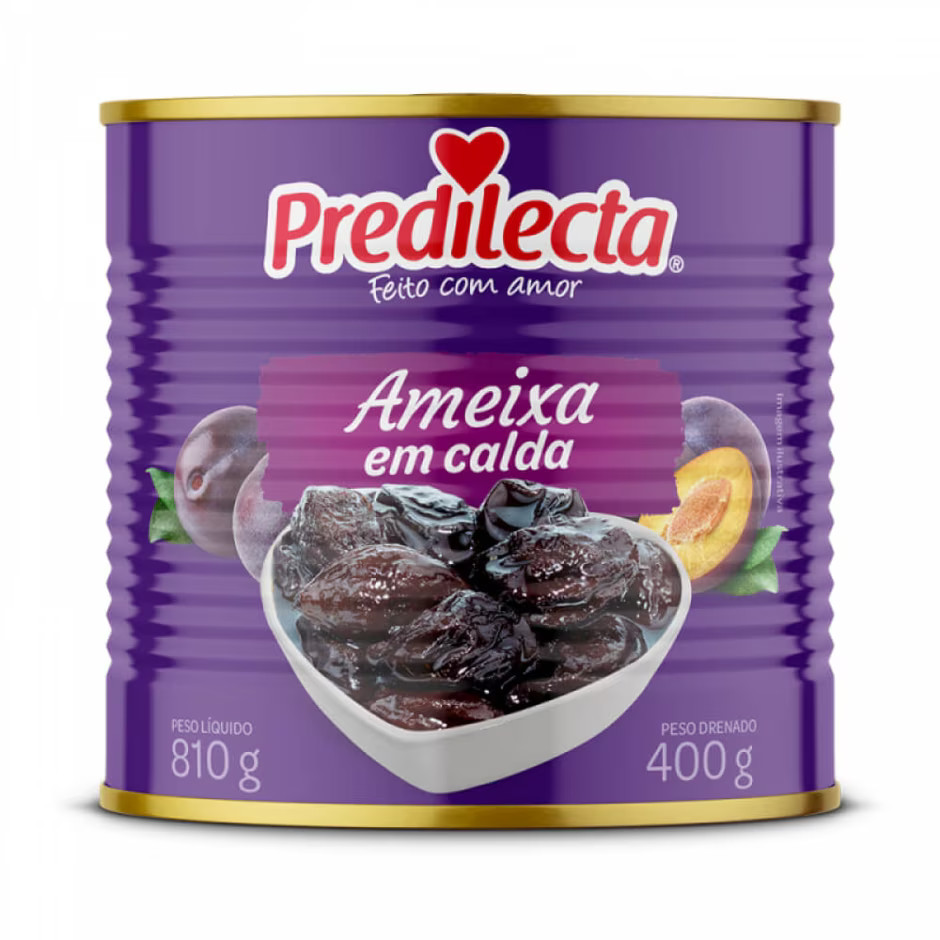 AMEIXA EM CALDA PREDILECTA LT400G