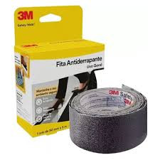 Fita Antiderrapante Preta 50mmx5mt - 3M
