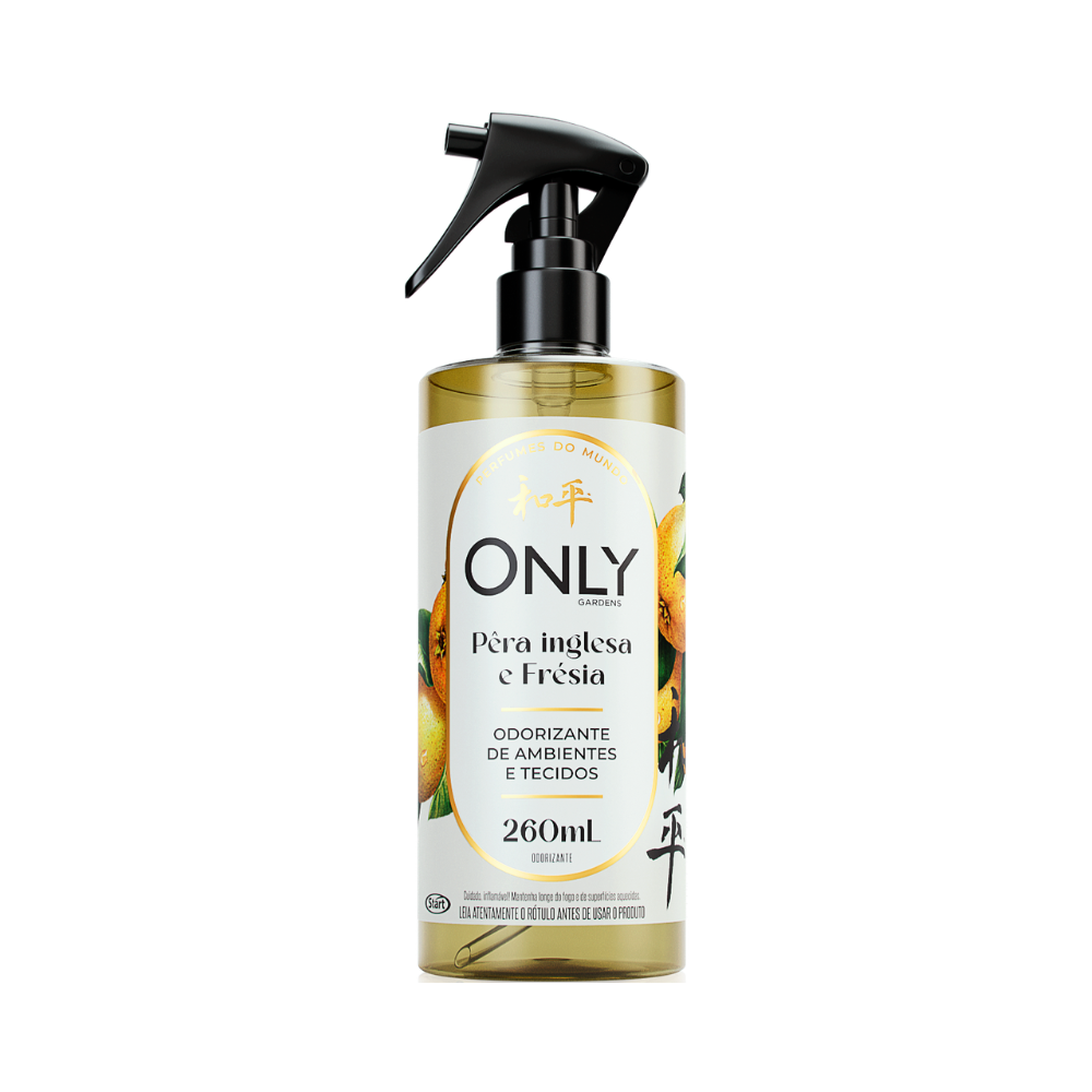 ODORIZANTE ONLY 260ML PERA INGLESA E FRESIA