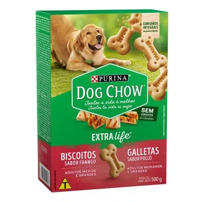Biscoito Dog Chow Médio/Grande 500g