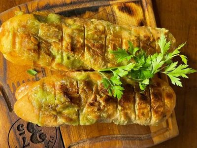 Pão De Alho Da Casa