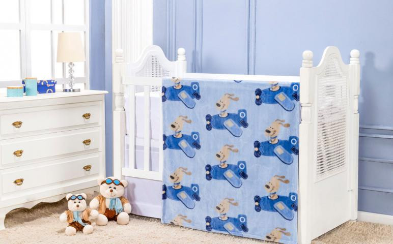 Cobertor Etruria Baby Flannel - Biss