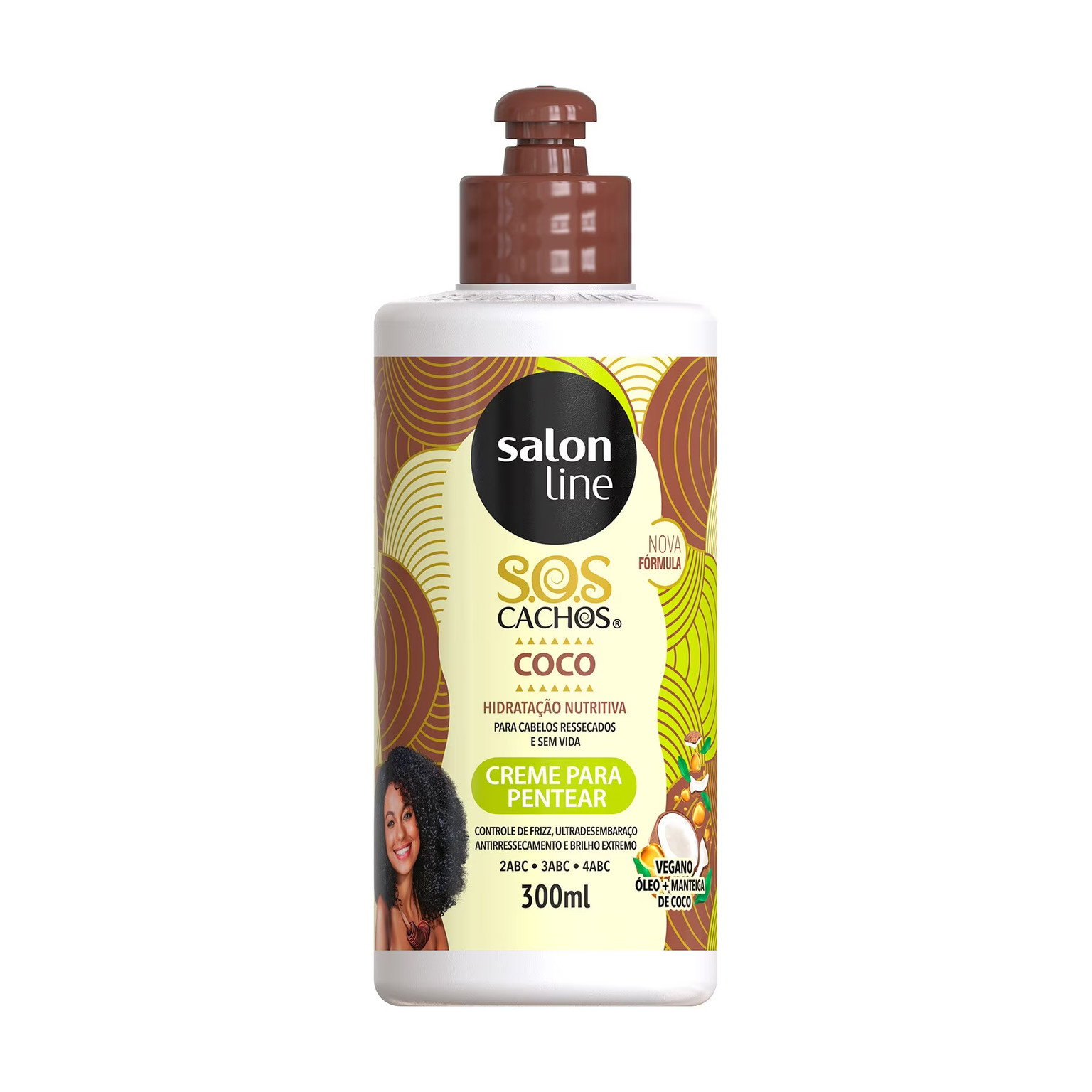 CREME PENTEAR SALON LINE CACHOS COCO 300ML