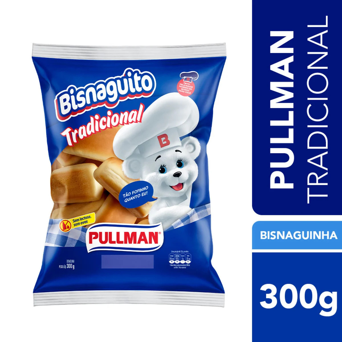 BISNAGUINHA PULLMAN TRADICIONAL 300G