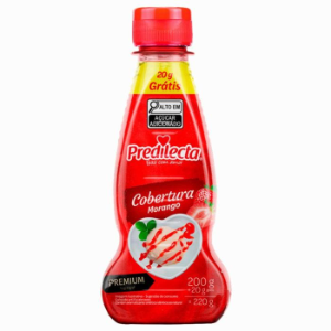 COBERTURA MORANGO PREDILECTA SORVETE 200G