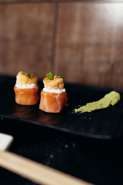 JOW SALMÃO CAMARÃO C/ CREAM CHEESE (2UN)