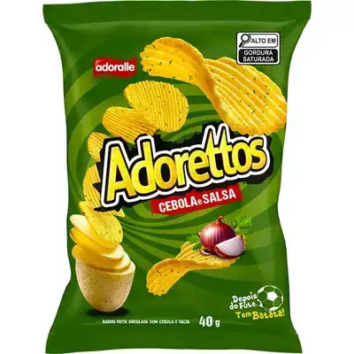BATATA OND ADORETOS CEBOLA E SALSA 40G