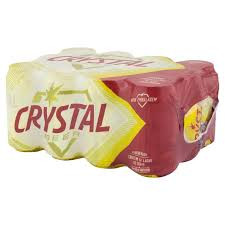 FARDO DE CERVEJA CRYSTAL LATA 350ML C/12