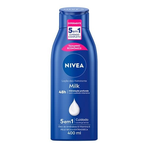 Loção Hidratante Milk Pele Seca a Extrasseca Nivea 400ml