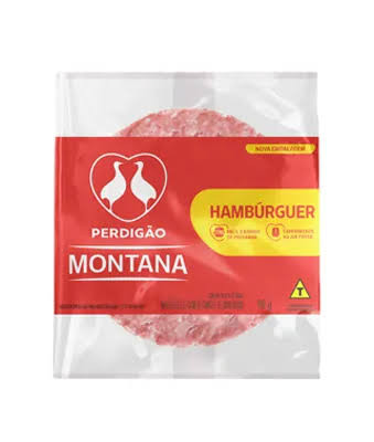 Hamburguer perdigão montana 90g