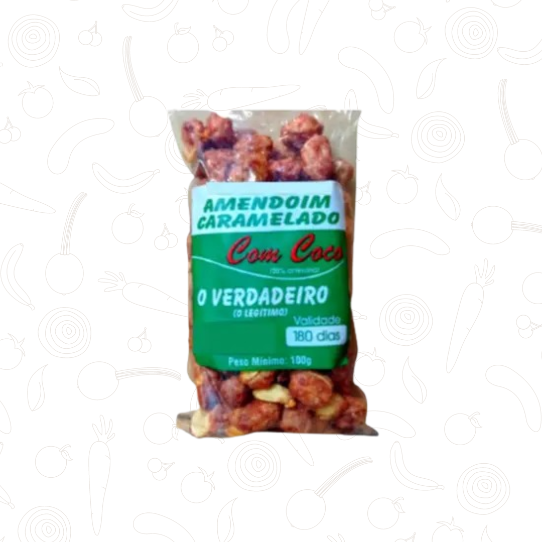 Amendoim Caramelado c/ Coco Martha Velez 100g
