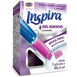 Gel Adesivo Limppano Inspira Lavanda Embalagem 42g