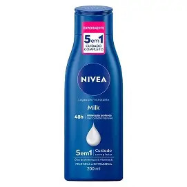 Locao Hidratante Milk 5x1 (Nivea) 200ml