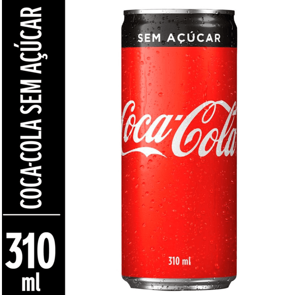 COCA ZERO LATA 310 ML