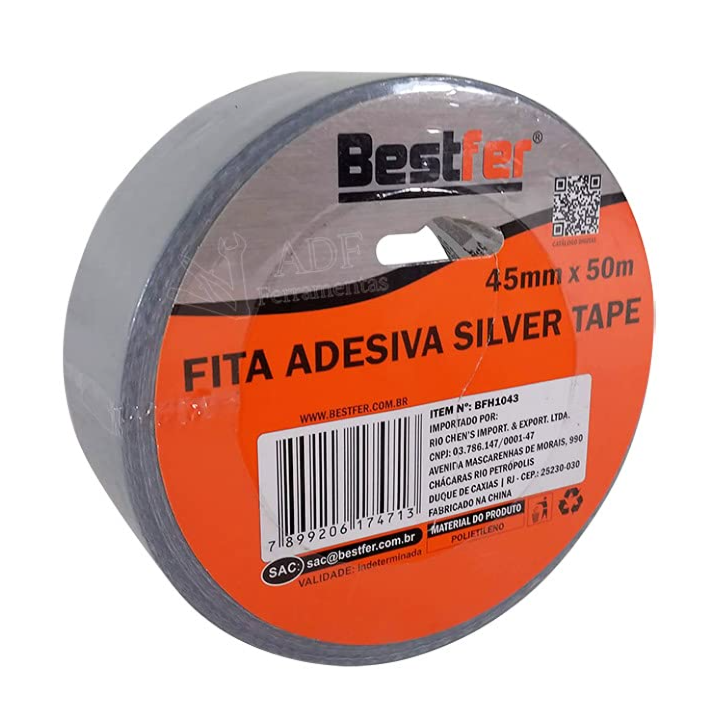 Fita Silver Tape 45mmx10mt - Bestfer
