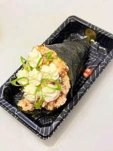Temaki Salmao Grelh. s/ Arroz