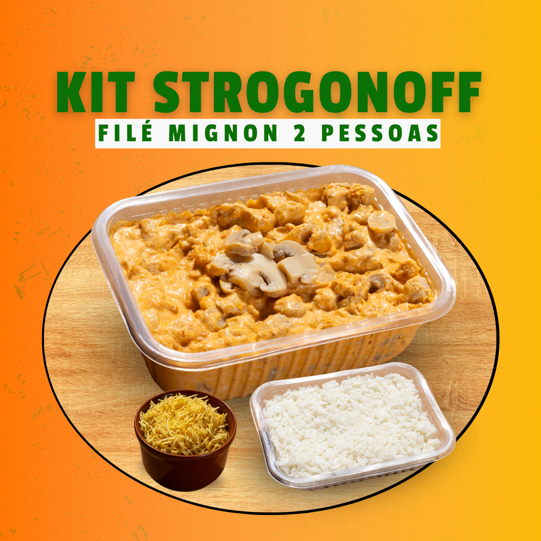 KIT Strogonoff File Mignon 2 Pessoas