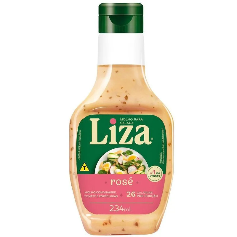 MOLHO P/ SALADA LIZA ROSE 234ML