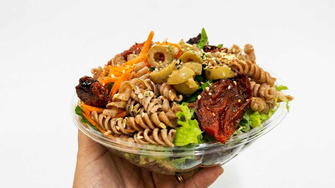 SALADA FIT VEGETARIANA, Pedidos Seg a Sex de 10:00 a 14:00 hs.