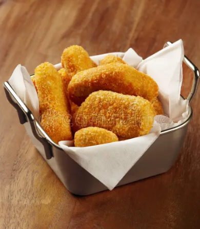 Porção de nuggets 