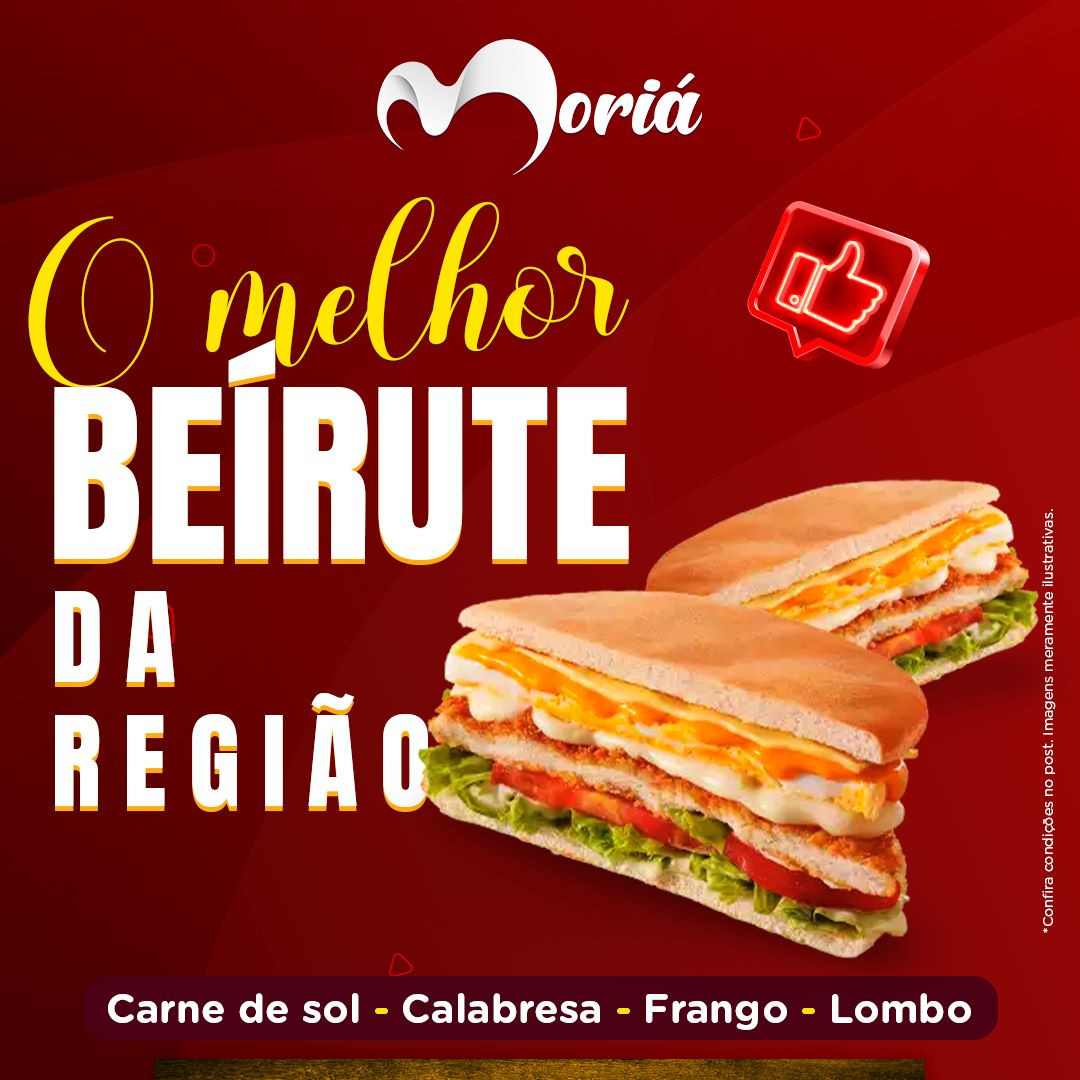 Lombo +$5,00 leve um milk shake 
