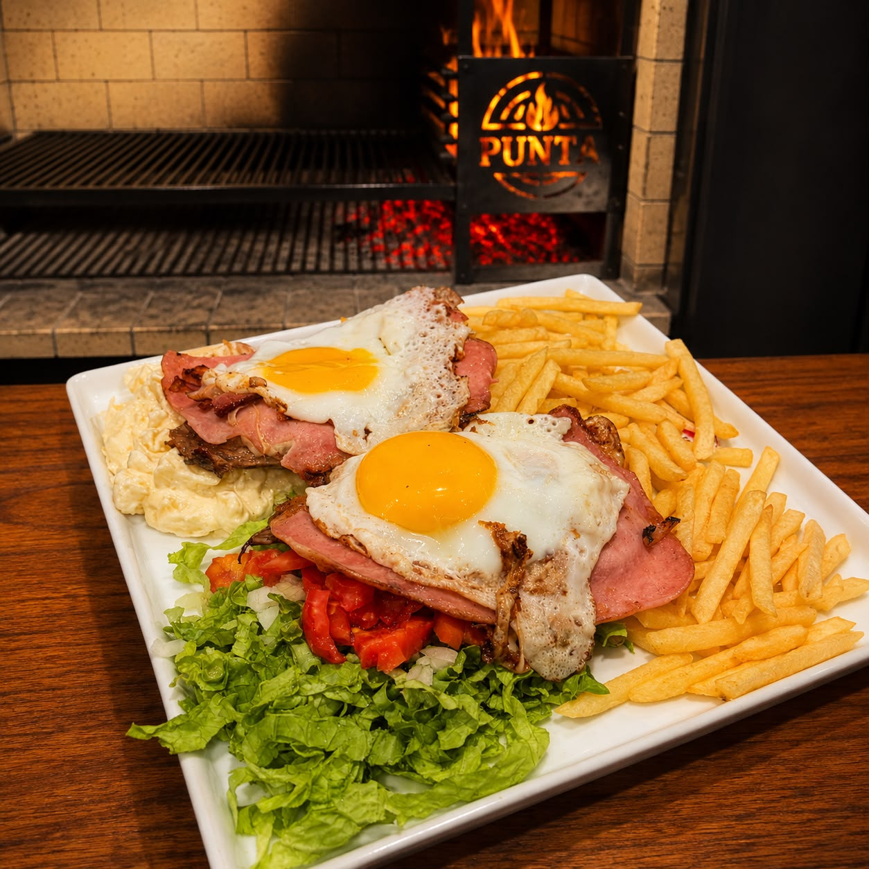 Chivito ao Prato (serve 2 pessoas)