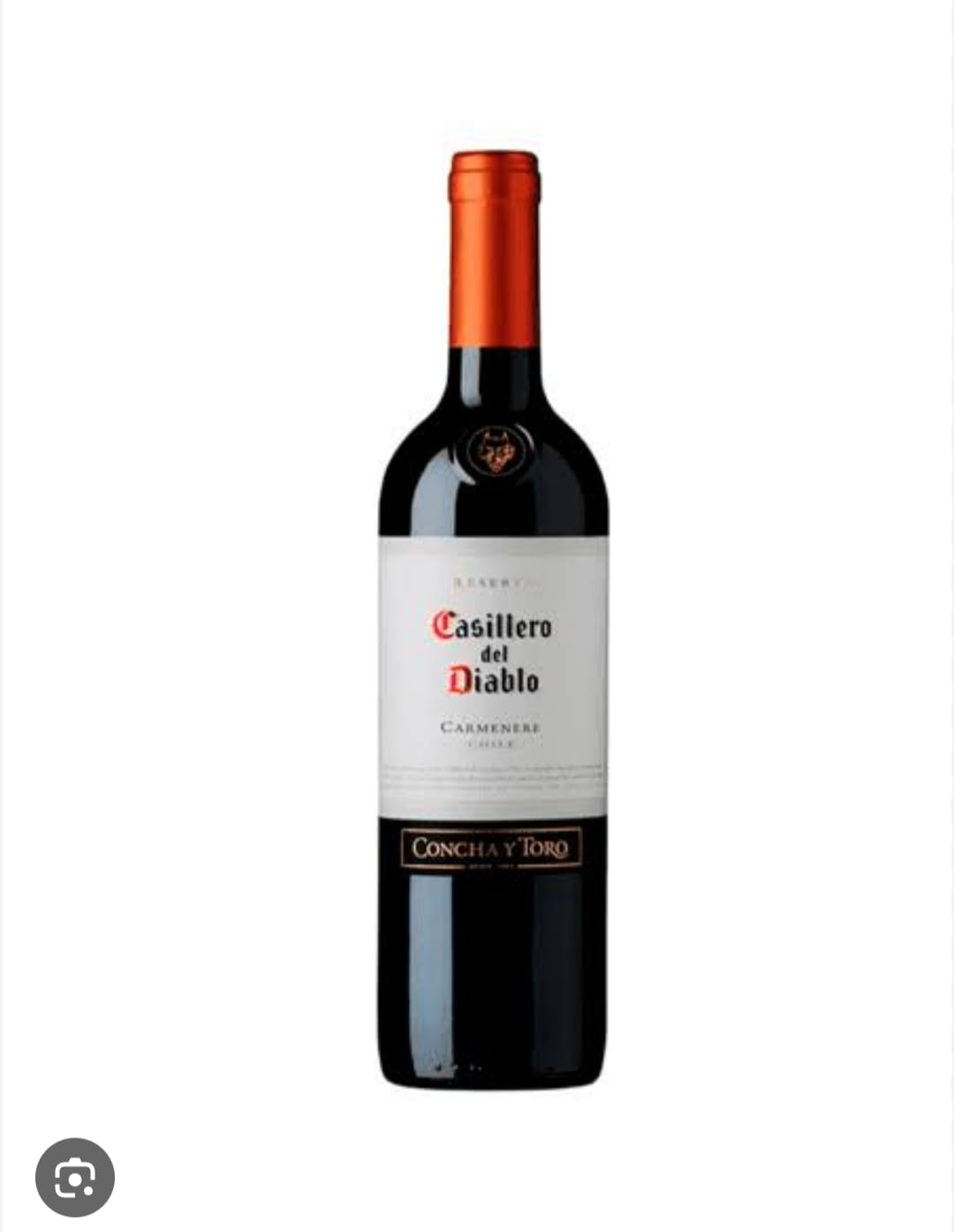 VINHO CASILLERO CARMENERE 750ML