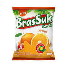 SUCO BRASSUK LARANJA 250G