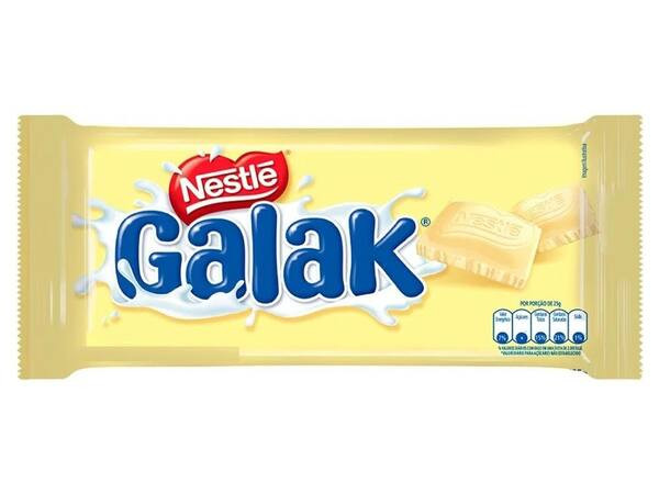 Barra de Chocolate Branco Galak