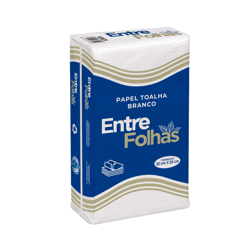 PAPEL INTERF ENTRE FOLHAS BRANCO 20X20 C800 FLS