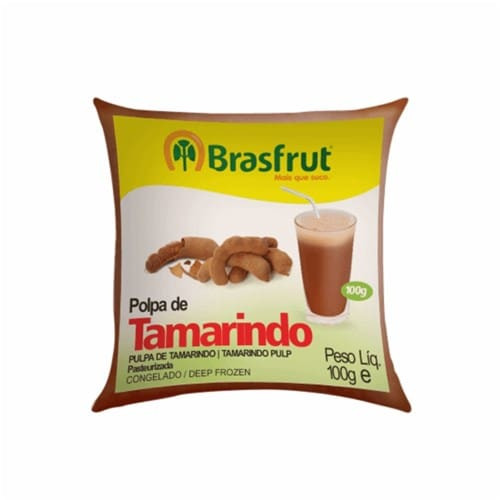 Polpa Congelada Brasfrut Tamarindo Embalagem 100g