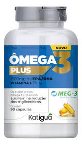 Omega3 Plus Katigua Conc 1.5g Epa/Dha+Vite 90cap