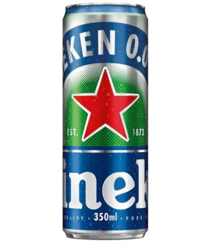 CERVEJA HEINEKEN 0.0% 350ML LTSLEEKDES