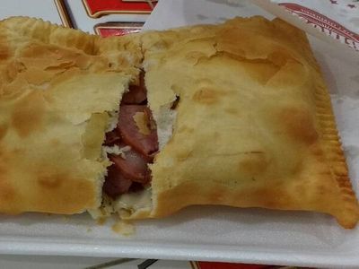 Pastel Calabresa com bacon