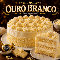 BOLO OURO BRANCO