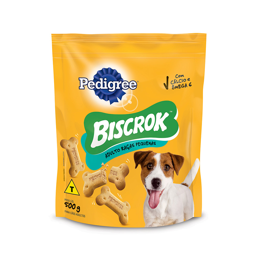 Biscoito Biscrock Raças Pequenas 500g